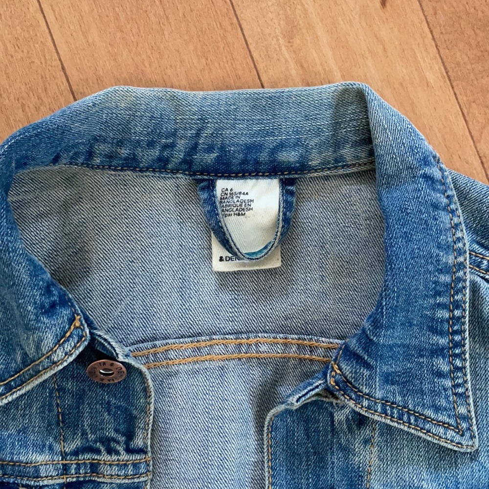 Cropped Jean jacket - Picture 3 of 6